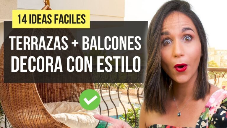 Transforma tu Balcón y Terraza en un Oasis Verde