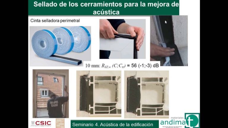 Aislamiento Ac&uacute;stico Efectivo en Ventanas de Doble Vidrio